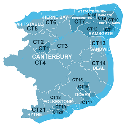 Canterbury Map (House Sale Data)